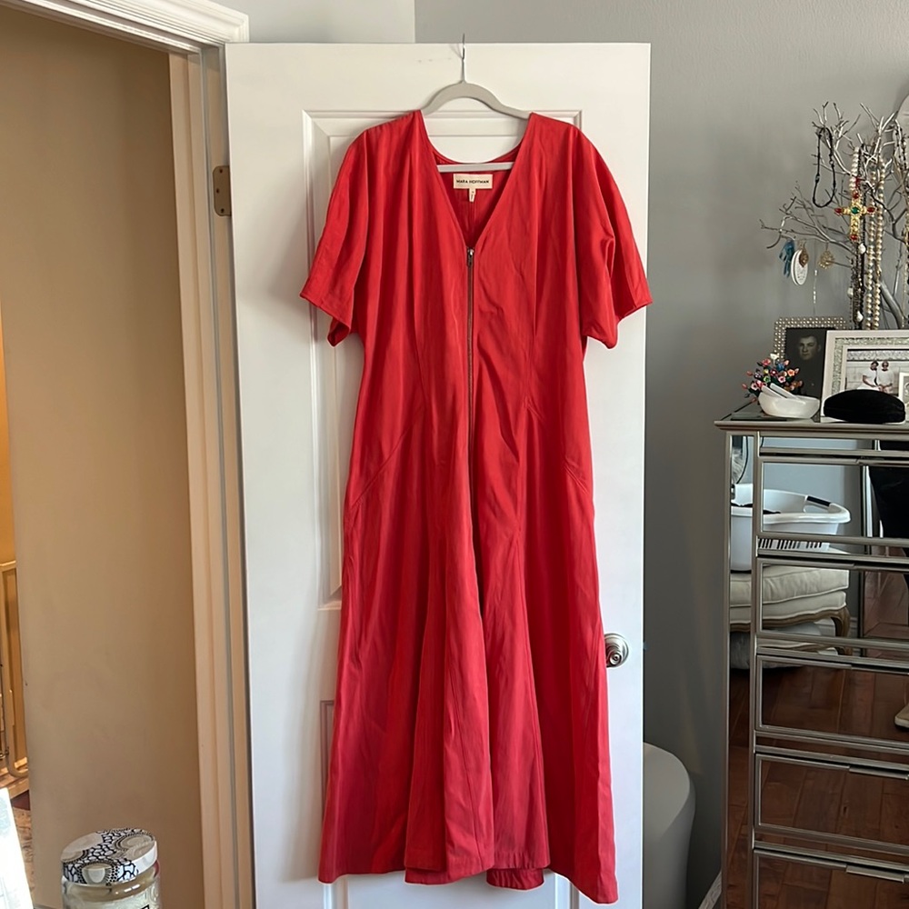 NWOT Mara  Hoffman Salmon Dress